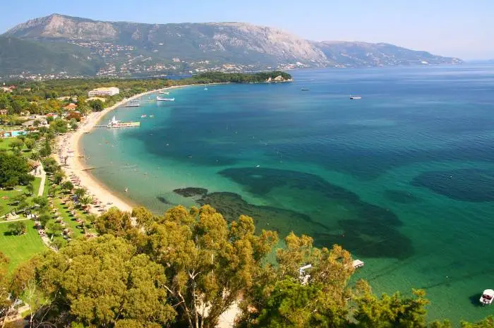 corfu dassia beach